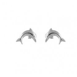 boucles d oreilles dauphin 925/1000